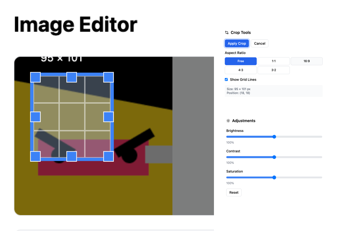Editimg - simply edit - Farcaster Mini Apps
